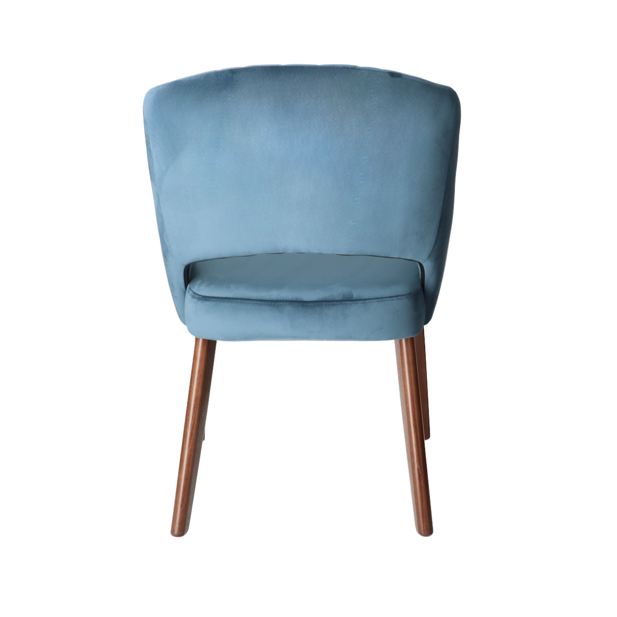 DN AMANDA  Blue classic Upholstered indoor bar stool
